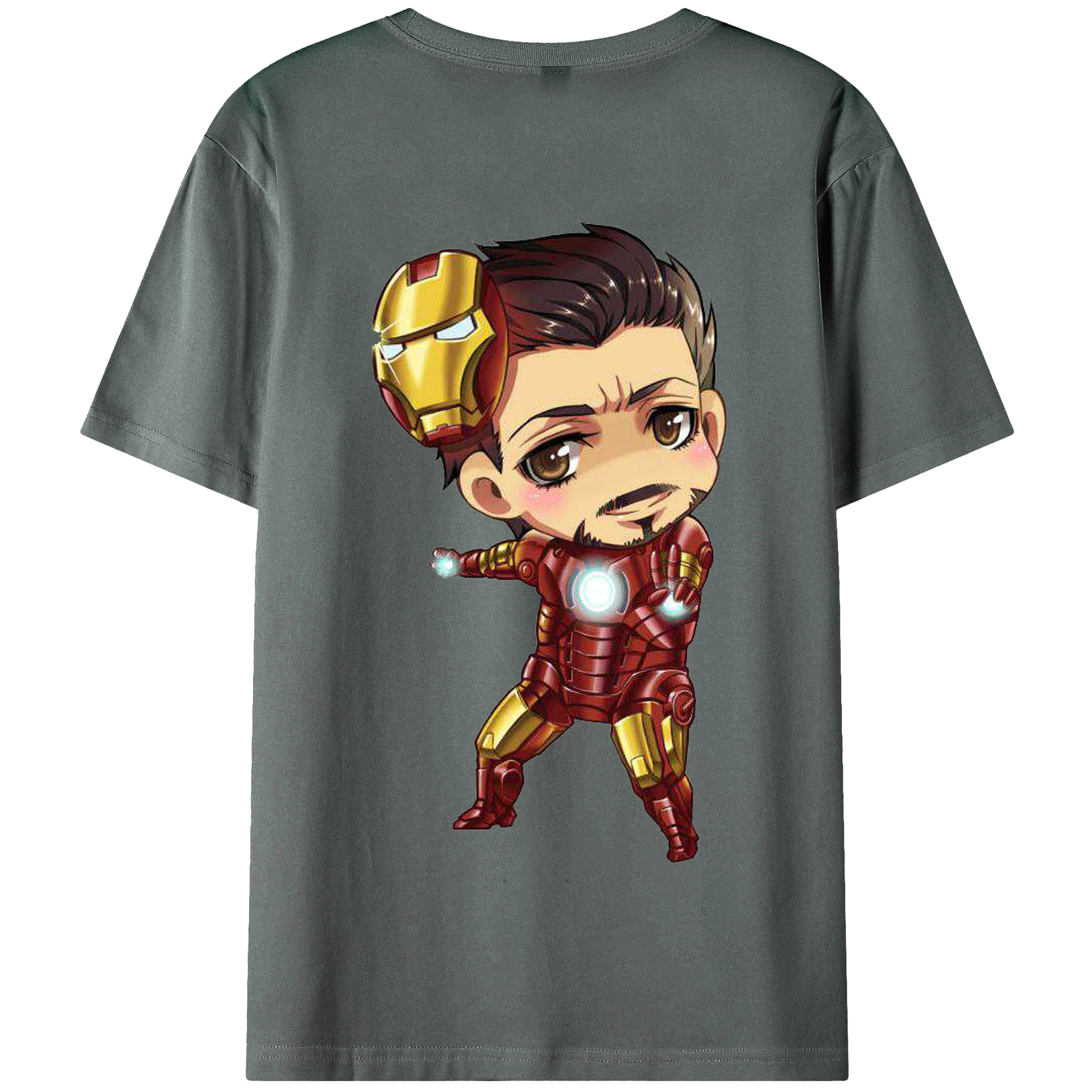 （画像用） アベンジャーズ The Avengers 綿100％半袖Tシャツ（背面プリント）